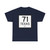 Texas 71-F (Texas) (Road Sign) T-Shirt