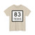 Texas 83 (Texas) (Road Sign) T-Shirt