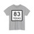 Texas 83 (Texas) (Road Sign) T-Shirt