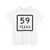 Texas 59 (Texas) (Road Sign) T-Shirt