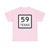 Texas 59 (Texas) (Road Sign) T-Shirt