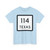 Texas 114 (Texas) (Road Sign) T-Shirt