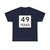 Texas 49 (Texas) (Road Sign) T-Shirt