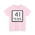 Texas 41 (Texas) (Road Sign) T-Shirt