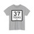 Texas 37-E (Texas) (Road Sign) T-Shirt