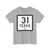 Texas 31-H (Texas) (Road Sign) T-Shirt
