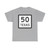 Texas 50 (Texas) (Road Sign) T-Shirt
