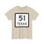 Texas 51 (Texas) (Road Sign) T-Shirt