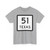 Texas 51 (Texas) (Road Sign) T-Shirt