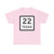 Texas 22 (Texas) (Road Sign) T-Shirt