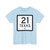 Texas 21-P (Texas) (Road Sign) T-Shirt