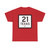 Texas 21-P (Texas) (Road Sign) T-Shirt
