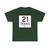 Texas 21-H (Texas) (Road Sign) T-Shirt