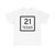 Texas 21 (Texas) (Road Sign) T-Shirt