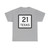 Texas 21 (Texas) (Road Sign) T-Shirt