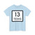 Texas 13 (Texas) (Road Sign) T-Shirt