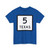 Texas 5 (Texas) (Road Sign) T-Shirt