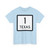 Texas 1 (Texas) (Road Sign) T-Shirt