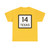 Texas 14 (Texas) (Road Sign) T-Shirt