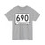 Tennessee 690 (Tennessee) (Road Sign) T-Shirt