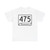 Tennessee 475 (Tennessee) (Road Sign) T-Shirt