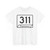 Tennessee 311 (Tennessee) (Road Sign) T-Shirt