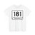 Tennessee 181 (Tennessee) (Road Sign) T-Shirt