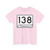 Tennessee 138 (Tennessee) (Road Sign) T-Shirt