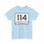 Tennessee 114 (Tennessee) (Road Sign) T-Shirt