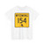 WY-154 (Wyoming) (Road Sign) T-Shirt