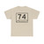 Tennessee 74 (Tennessee) (Road Sign) T-Shirt
