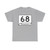 Tennessee 68 (Tennessee) (Road Sign) T-Shirt