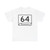 Tennessee 64 (Tennessee) (Road Sign) T-Shirt