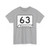 Tennessee 63 (Tennessee) (Road Sign) T-Shirt