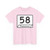 Tennessee 58 (Tennessee) (Road Sign) T-Shirt