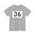 Tennessee 36 (Tennessee) (Road Sign) T-Shirt