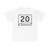 Tennessee 20 (Tennessee) (Road Sign) T-Shirt