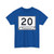 Tennessee 20 (Tennessee) (Road Sign) T-Shirt