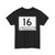 Tennessee 16 (Tennessee) (Road Sign) T-Shirt