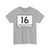 Tennessee 16 (Tennessee) (Road Sign) T-Shirt