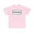 Temporary plate es (Puerto Rico) (Road Sign) T-Shirt
