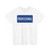 Temporary plate blue es (Puerto Rico) (Road Sign) T-Shirt