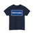Temporary plate blue es (Puerto Rico) (Road Sign) T-Shirt