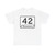 Tennessee 42 (Tennessee) (Road Sign) T-Shirt