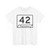 Tennessee 42 (Tennessee) (Road Sign) T-Shirt