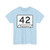 Tennessee 42 (Tennessee) (Road Sign) T-Shirt