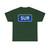 South plate small blue es (Puerto Rico) (Road Sign) T-Shirt