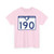 South Carolina 190 (South Carolina) (Road Sign) T-Shirt