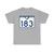 South Carolina 183 (South Carolina) (Road Sign) T-Shirt