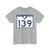 South Carolina 139 (South Carolina) (Road Sign) T-Shirt
